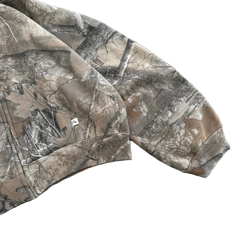 Y2K Retro Camo Hoodie