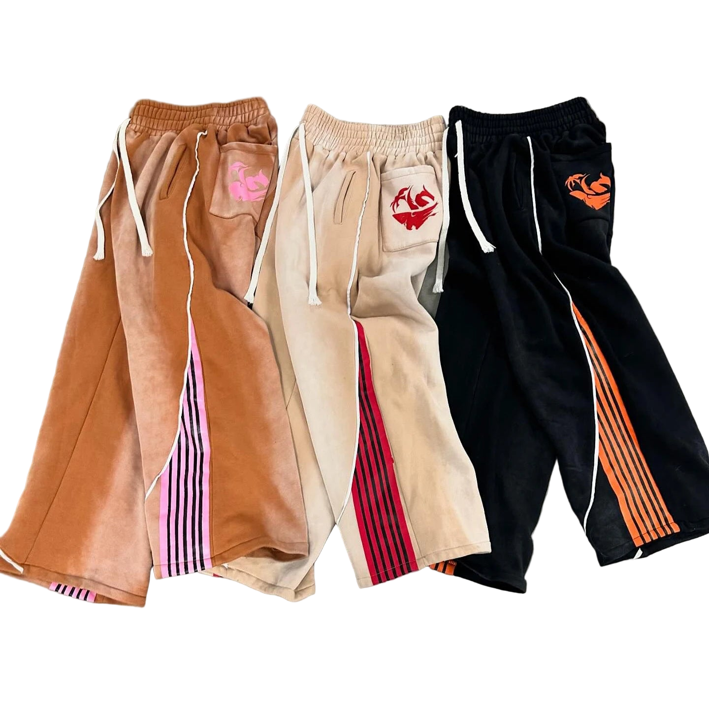 Y2K Striped Jogger Pants