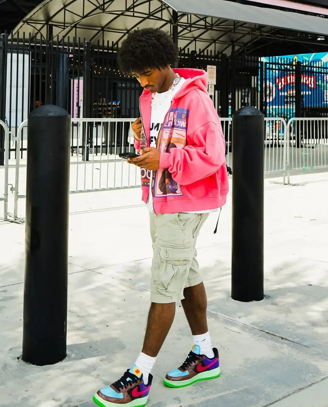 Retro Printed Y2K Hoodie