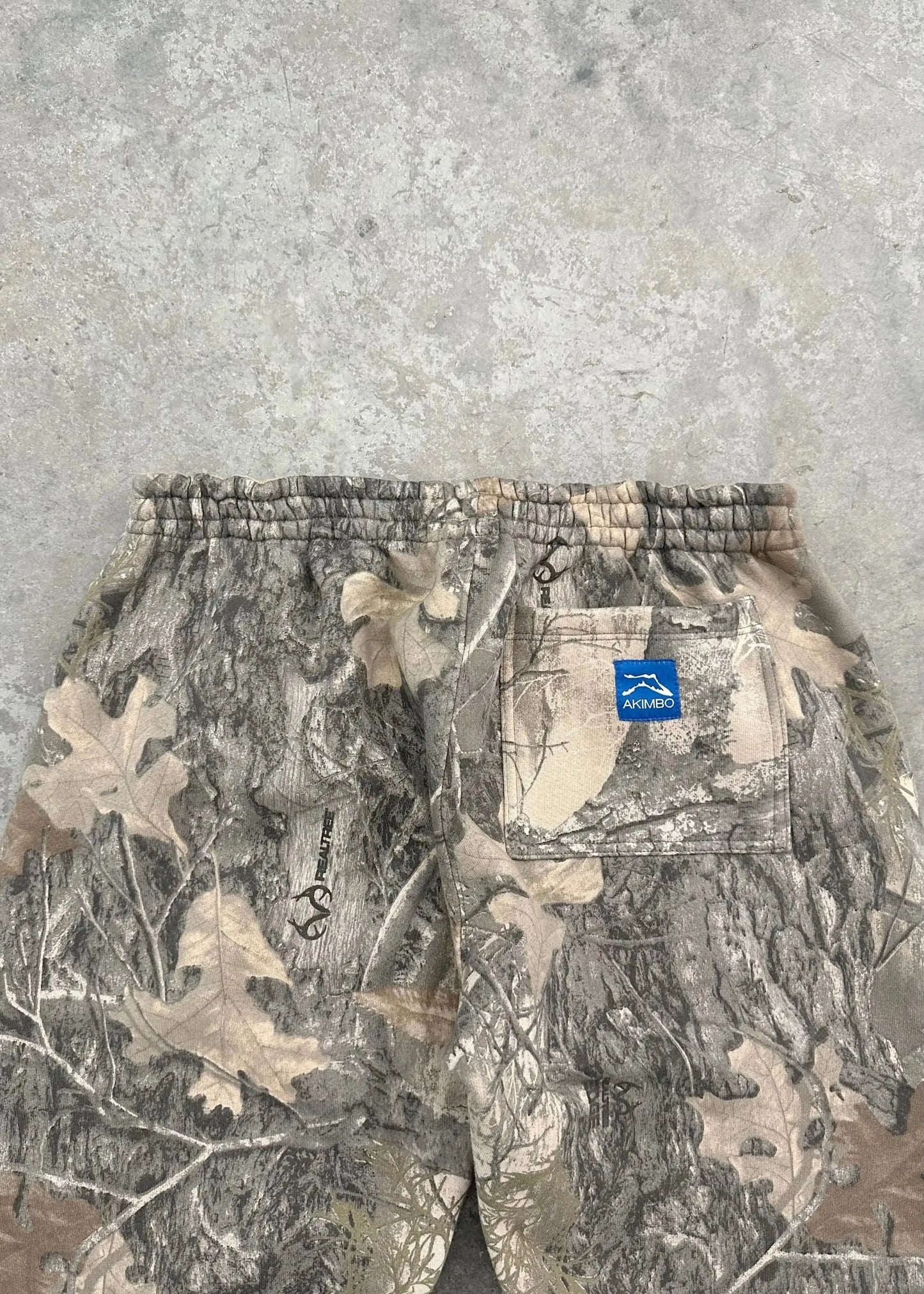 Y2K Camo Baggy Streetwear Sweatpants